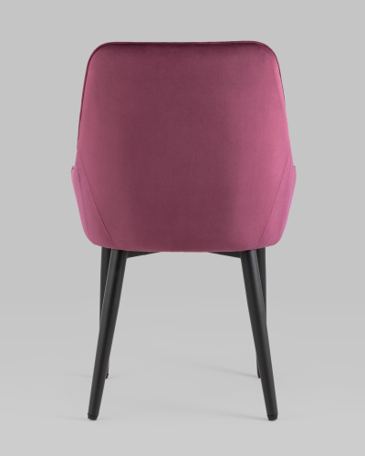 Стул Диана велюр бордовый. Фото №6