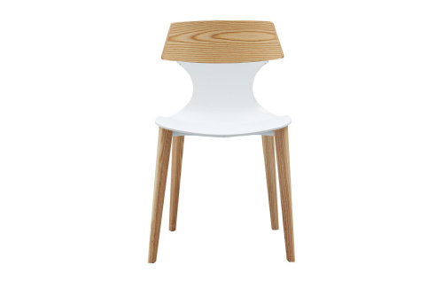 Стул DC-S083 белый/бук. Фото №4