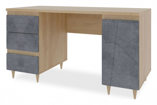 Киото СТЛ.339.06 Стол Дуб небраска/Бетон тёмный фото Киото СТЛ.339.06 Стол Дуб небраска/Бетон тёмный. Фото №1