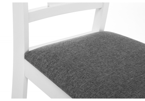 Стул деревянный Star white / light grey. Фото №7